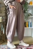 Lagen Shelby Barrel Pant Mocha 
